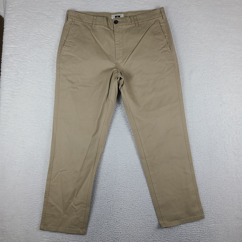 Josephโ Abboud Pants Mens 38x30 Beige Straight Leg Stretch Chino Khakis